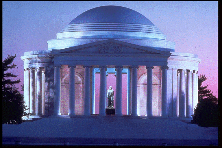 Thomas Jefferson Memorial at Night